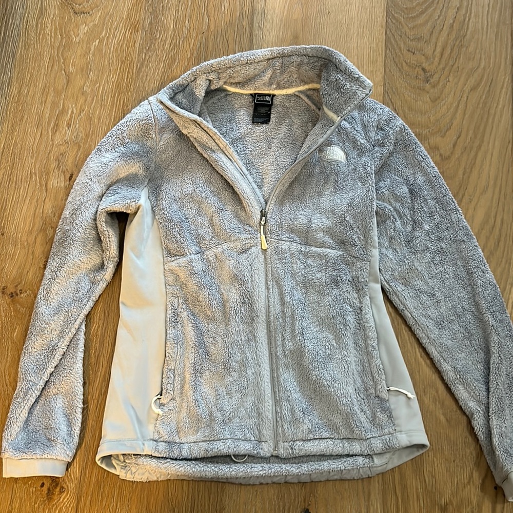 Gray Northface jacket